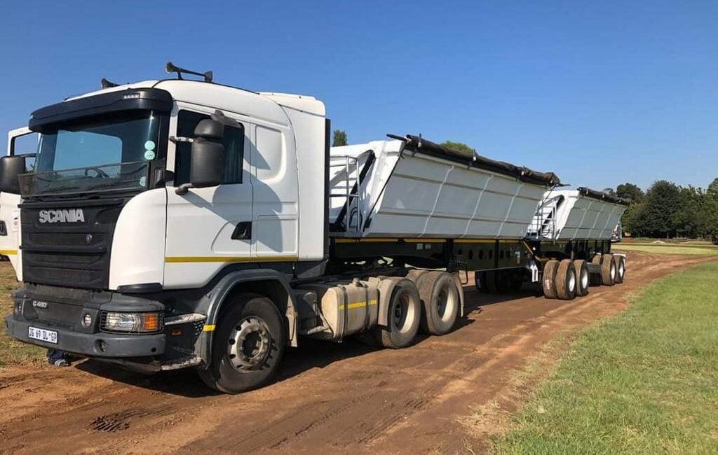 34 ton side tipper for hire